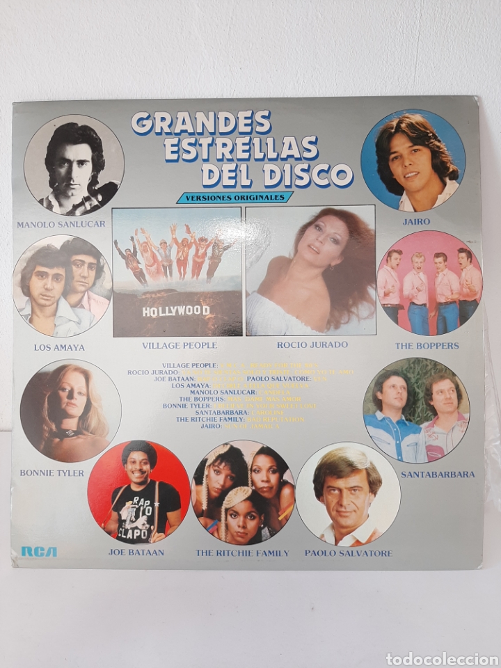 Disques de vinyle: VIN868 grandes estrellas del disco - VINILO SEGUNDAMANO