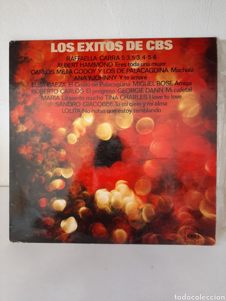 Discos de vinilo: VIN870 los &eacute;xitos de CBS - VINILO SEGUNDAMANO - Foto 1