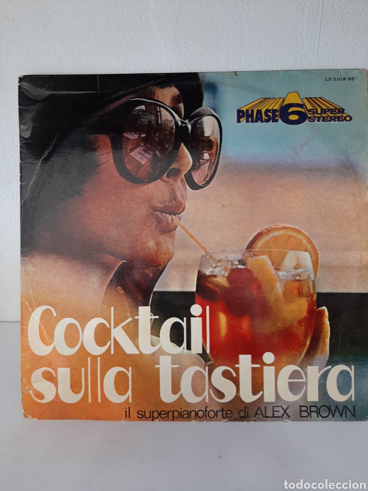 Discos de vinilo: VIN875 cocktail sulla tastierra - VINILO SEGUNDAMANO