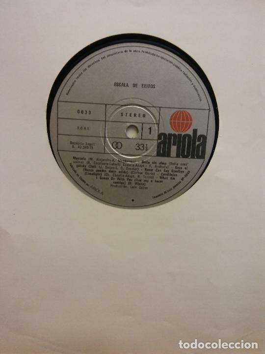 Discos de vinilo: LP. ESCALA DE &Eacute;XITOS. ARIOLA - Foto 1