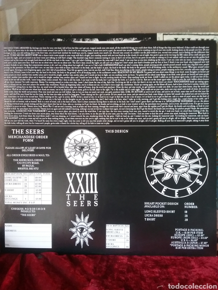 Discos de vinilo: THE SEERS 1992 Cherry Red Records - Foto 4