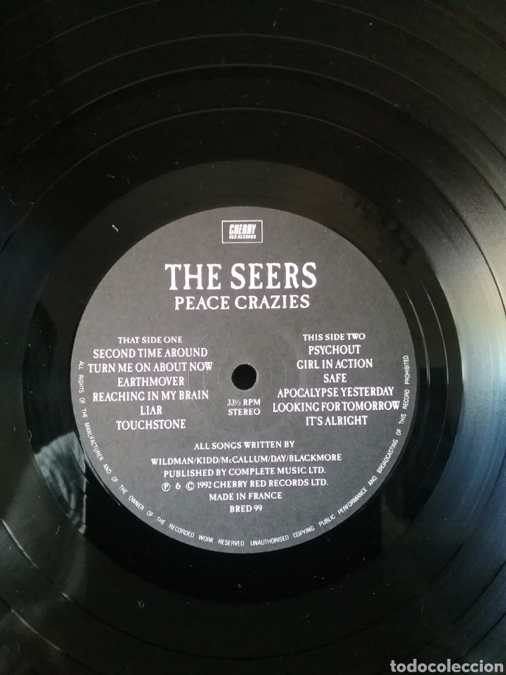 Discos de vinilo: THE SEERS 1992 Cherry Red Records - Foto 6