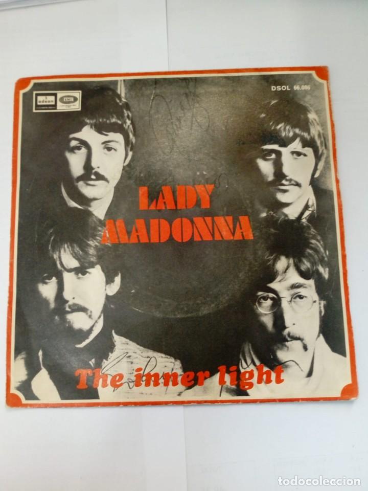 Discos de vinilo: THE BEATLES-LADY MADONNA - Foto 1