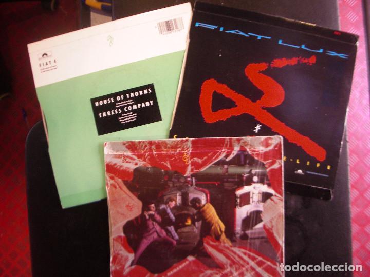Discos de vinilo: FIAT LUX- LOTE 3 SINGLES. - Foto 2