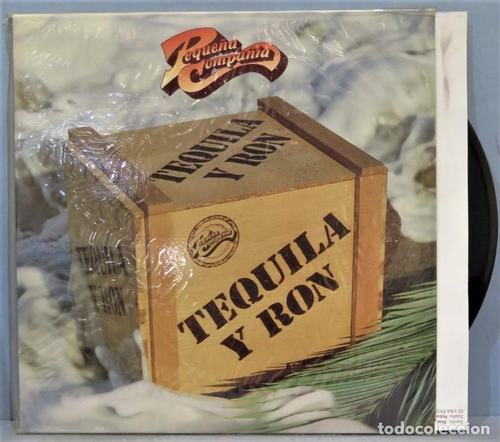 Discos de vinilo: LP. PEQUE&Ntilde;A COMPA&Ntilde;IA. TEQUILA Y RON - Foto 1