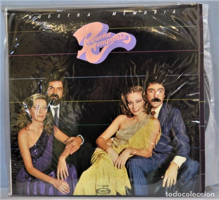 Discos de vinilo: LP. PEQUE&Ntilde;A COMPA&Ntilde;IA. NUESTRA MEMORIA - Foto 1