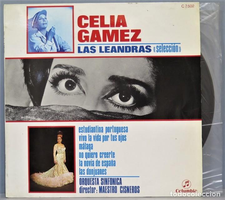 Discos de vinilo: LP. CELIA GAMEZ. SELECCION DE LAS LEANDRAS - Foto 1