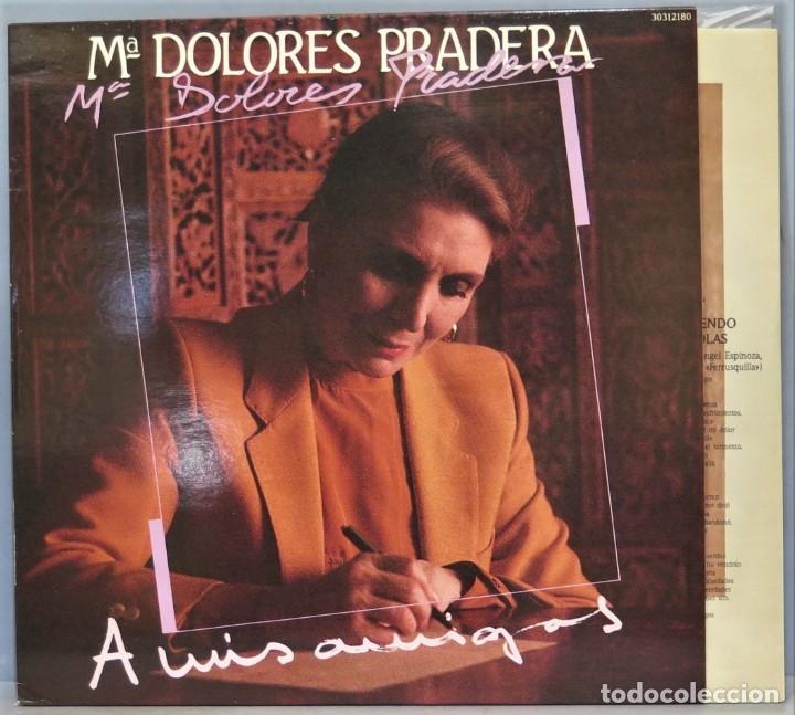 Discos de vinilo: LP. MARIA DOLORES PRADERA. A MIS AMIGOS - Foto 1