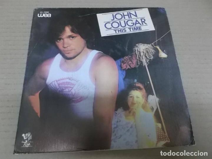 Discos de vinilo: JOHN COUGAR (SN) THIS TIME A&Ntilde;O 1981 - Foto 1