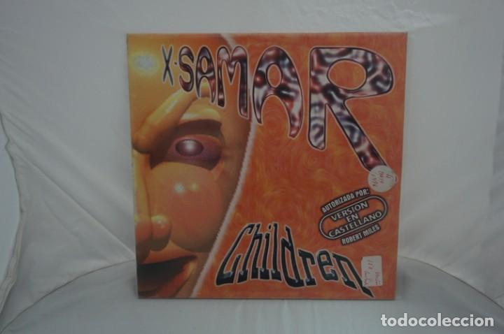 Discos de vinilo: VINILO 12&acute;&acute; - MAXI-SINGLE - X-SAMAR - CHILDREN - -VERSION EN CASTELLANO / BLANCO Y NEGRO - Foto 1