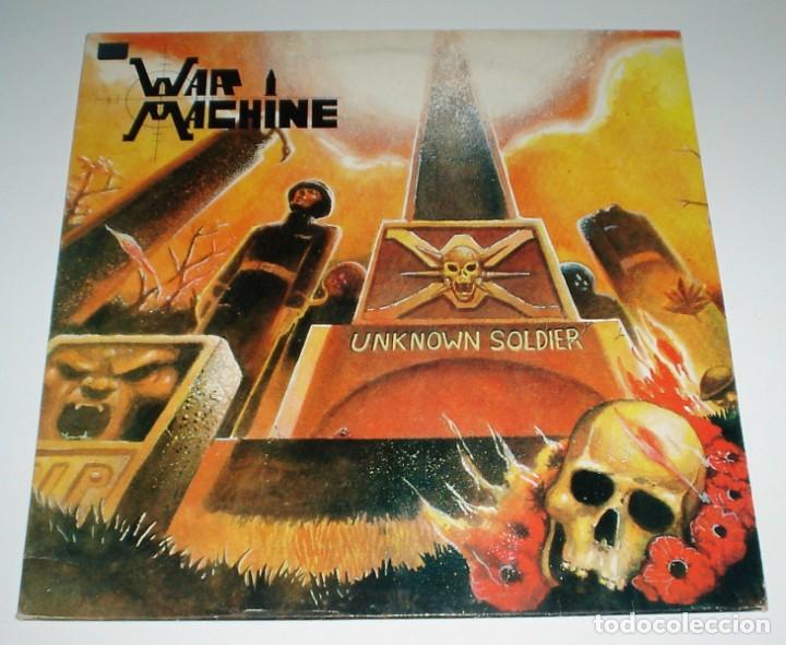 Discos de vinilo: LP WAR MACHINE - UNKNOWN SOLDIER - Foto 1