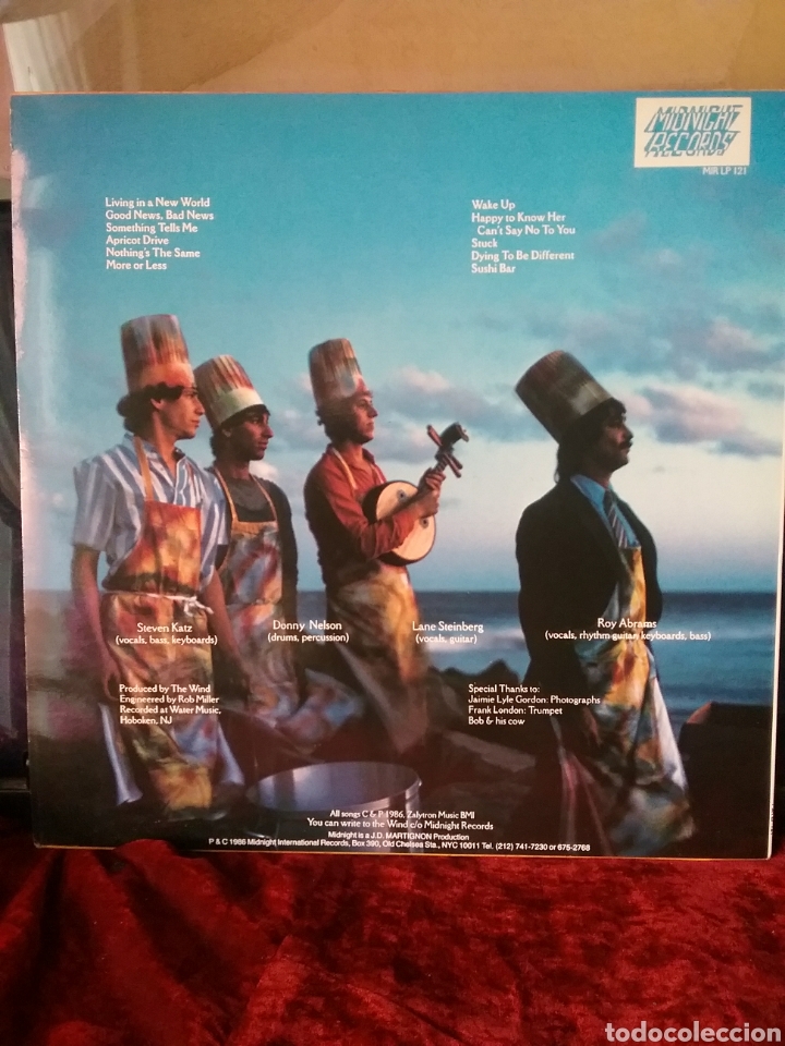 Discos de vinilo: THE WIND 1989 Midnight Records - Foto 2