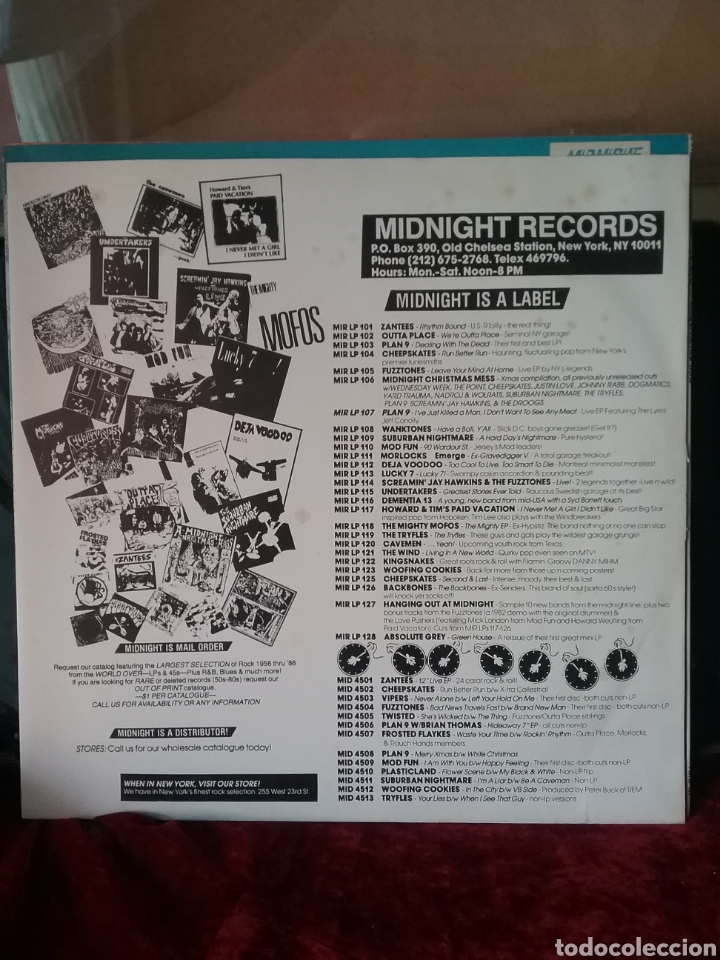 Discos de vinilo: THE WIND 1989 Midnight Records - Foto 3