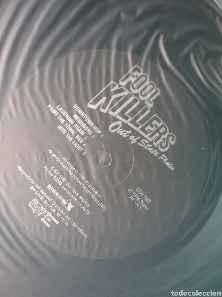 Discos de vinilo: FOOL KILLERS 1988 Mad Rover Records C.A. - Foto 4
