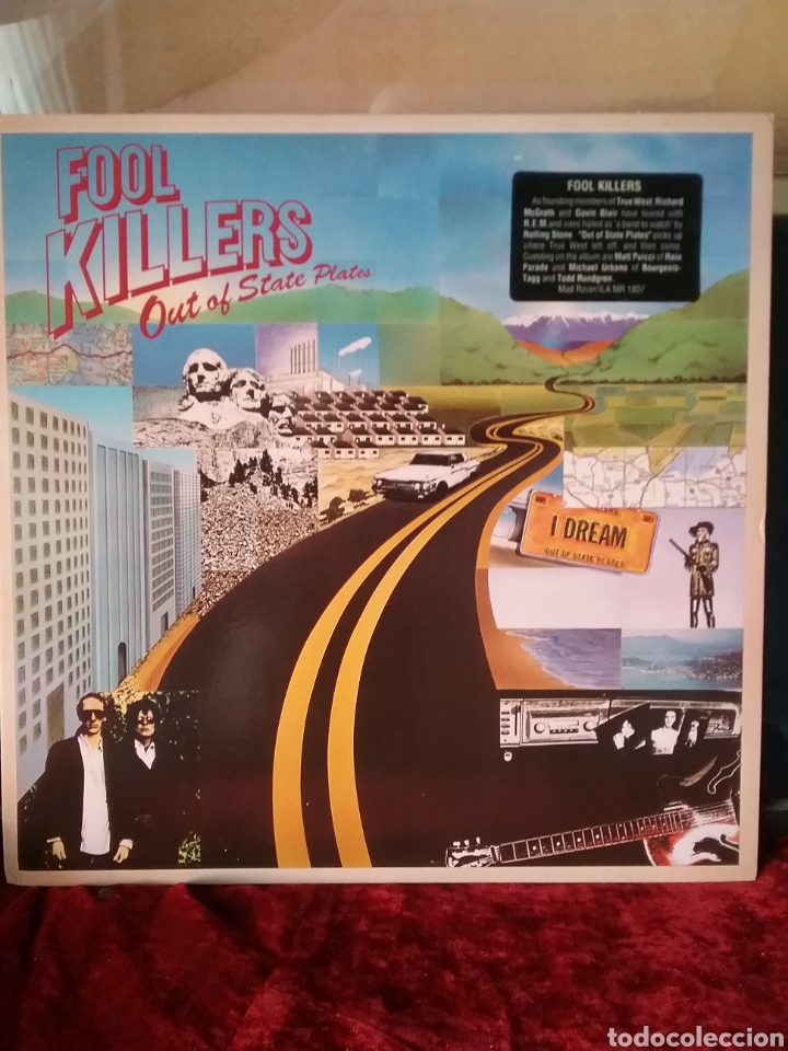 Discos de vinilo: FOOL KILLERS 1988 Mad Rover Records C.A. - Foto 1