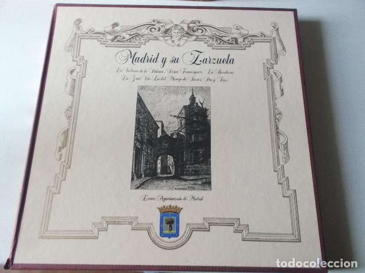 Discos de vinil: madrid y su zarzuela, excelentisimo ayuntamiento de madrid, 6 LPS- discos columbia, 1979,