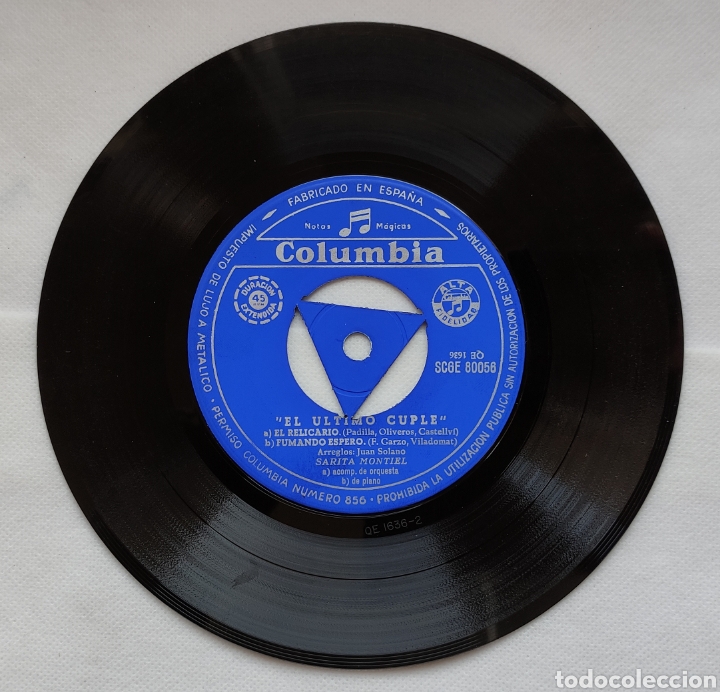 Discos de vinilo: SARITA MONTIEL - Foto 4