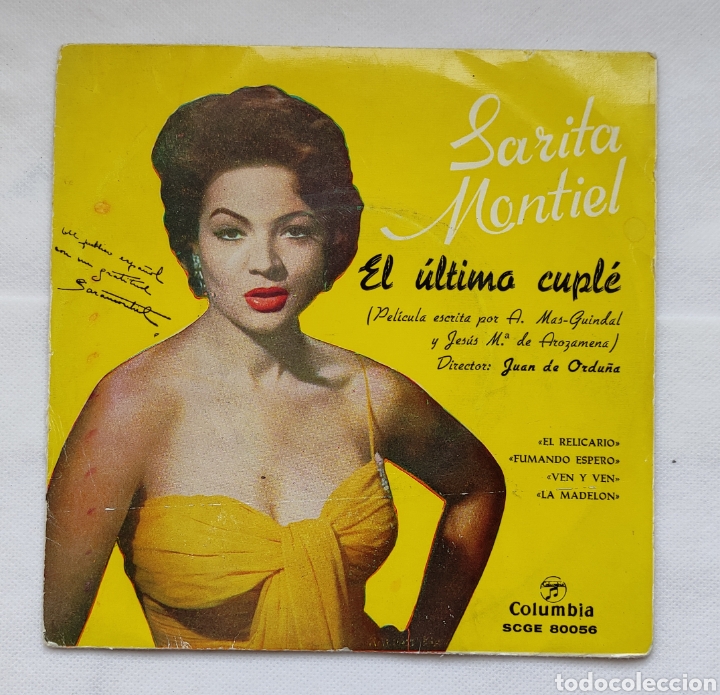 Discos de vinilo: SARITA MONTIEL - Foto 1