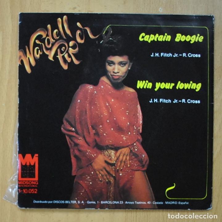 Discos de vinilo: WARDELL PIPER - CAPTAIN BOOGIE / WIN YOUR LOVING - SINGLE - Foto 2