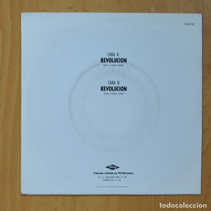 Discos de vinilo: MOSQUITOS - REVOLUCION - SINGLE - Foto 2