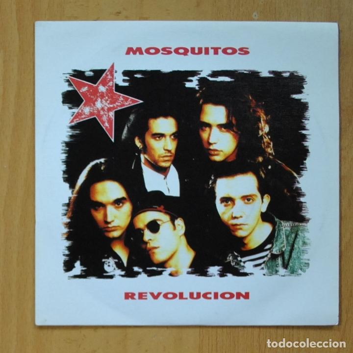 Discos de vinilo: MOSQUITOS - REVOLUCION - SINGLE - Foto 1