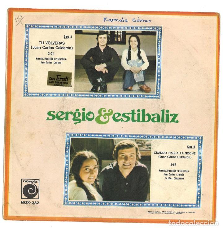 Discos de vinilo: Sergio & Estibaliz. Lote de 3 - Foto 2