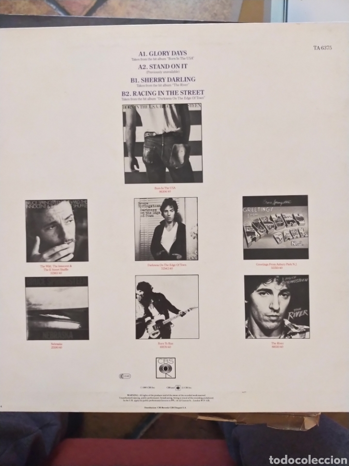Discos de vinilo: Bruce Springsteen Glory days - Foto 2