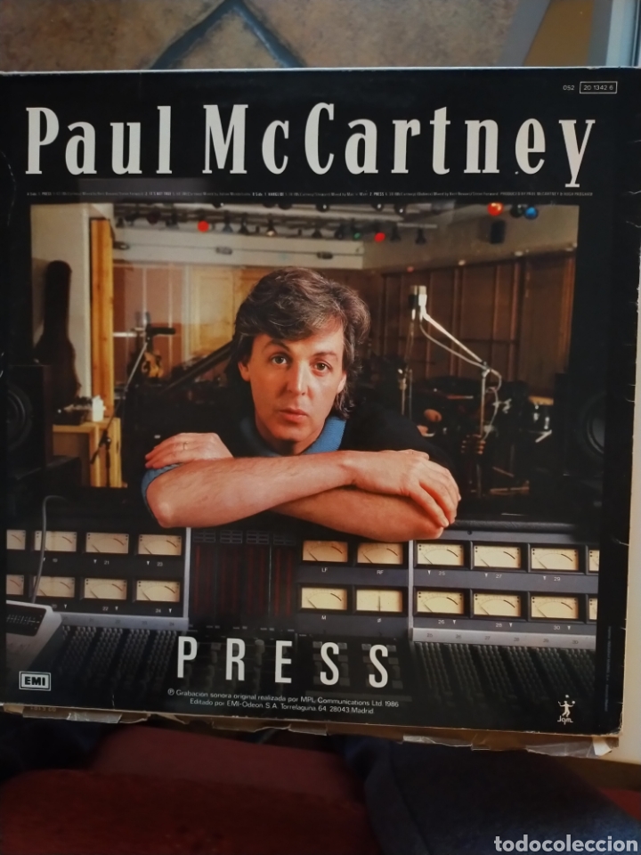 Discos de vinilo: Paul MC cartney press vinilo - Foto 1