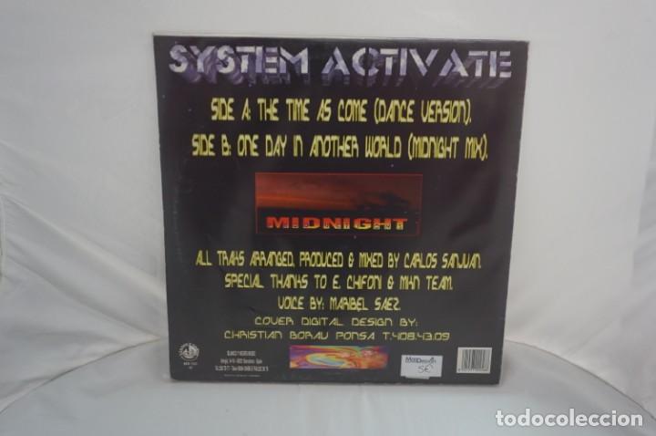 Discos de vinilo: VINILO 12&acute;&acute; - MAXI-SINGLE - SYSTEM ACTIVATE - THE TIME AS COME / BLANCO Y NEGRO - Foto 3