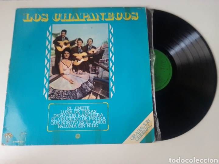 Discos de vinilo: LOS CHAPANECOS LP SAME 1978 EL JINETE - Foto 1