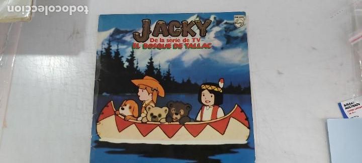 Discos de vinilo: DISCO JACKY EL BOSQUE DE TALLAC - Foto 1