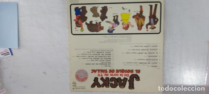 Discos de vinilo: DISCO JACKY EL BOSQUE DE TALLAC - Foto 2