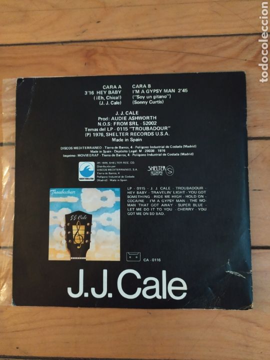 Discos de vinilo: Single J.J. Cale - Foto 2