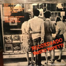 Discos de vinilo: LP ARGENTINO DE FAUSTO PAPETTI AÑO 1966. Lote 247206525