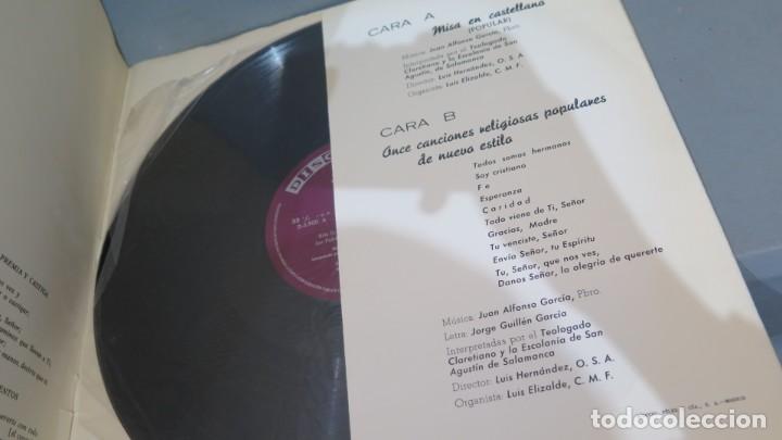 Discos de vinilo: LP. MISA EN CASTELLANO. POPULAR - Foto 2