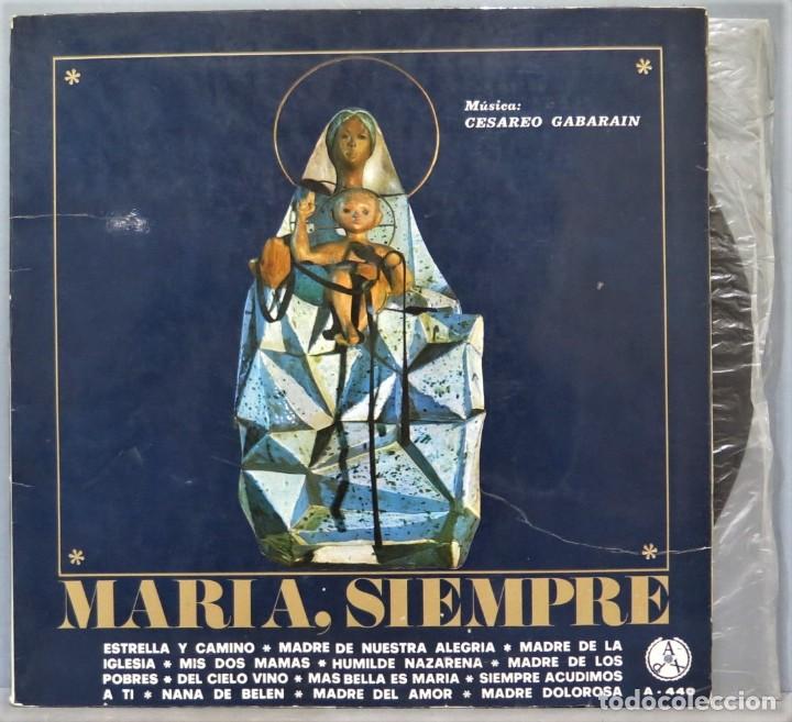 Dischi in vinile: LP. MARIA SIEMPRE. CESAREO GABARAIN