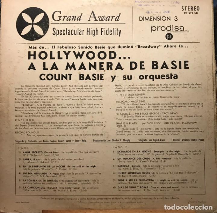 Discos de vinilo: LP argentino de Count Basie y su Orquesta a&ntilde;o 1966 - Foto 2