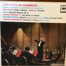 Discos de vinilo: LP DE LA ORQUESTA DE FILADELFIA AÑO 1967. Lote 247230590