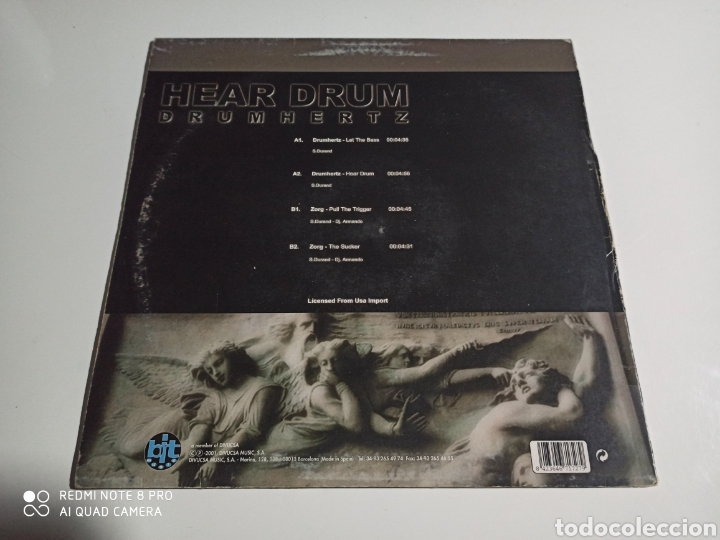 Discos de vinilo: Drumhertz / Zorg - Hear Drum (12&rdquo;) - Foto 2