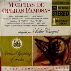 Discos de vinilo: LP ARGENTINO DE LA ORQUESTA VIRTUOSO SYMPHONY OF LONDON AÑO 1959 REEDICIÓN. Lote 247235745