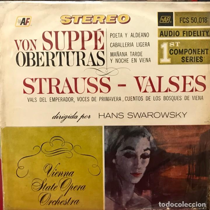 Disques de vinyle: LP argentino de la Orquesta de la &Oacute;pera del Estado de Viena a&ntilde;o 1965 reedici&oacute;n