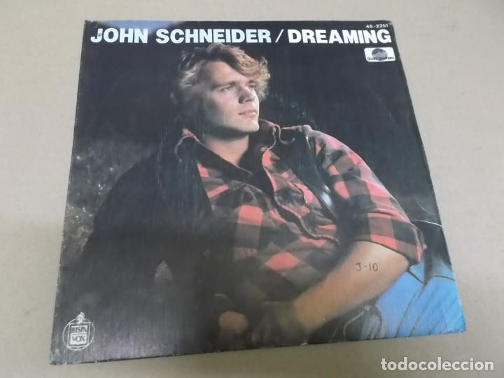 Discos de vinilo: JOHN SCHNEIDER (SN) DREAMING A&Ntilde;O 1982 - Foto 1