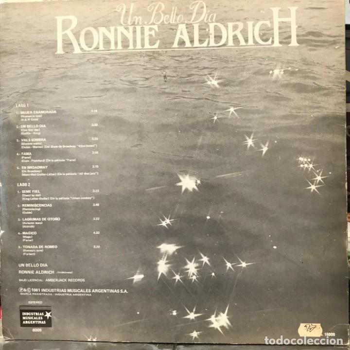 Discos de vinilo: LP argentino de Ronnie Aldrich a&ntilde;o 1981 - Foto 2
