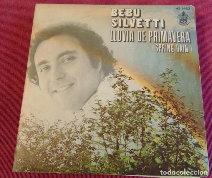 Discos de vinilo: Bebu Silvetti &ndash; Lluvia De Primavera - SINGLE 1977 - Foto 1