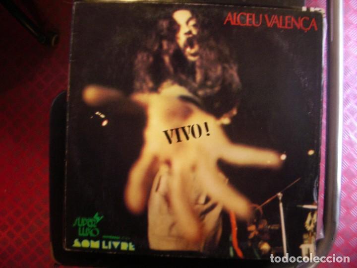 Disques de vinyle: ALCEU VALEN&Ccedil;A- VIVO!. LP PROMO BRASIL