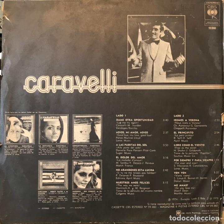 Discos de vinilo: LP argentino de Caravelli a&ntilde;o 1974 - Foto 2