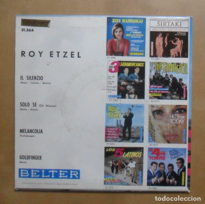 Discos de vinilo: Single - ROY ETZEL - 4 TEMAS - BELTER - 1965 - Foto 2