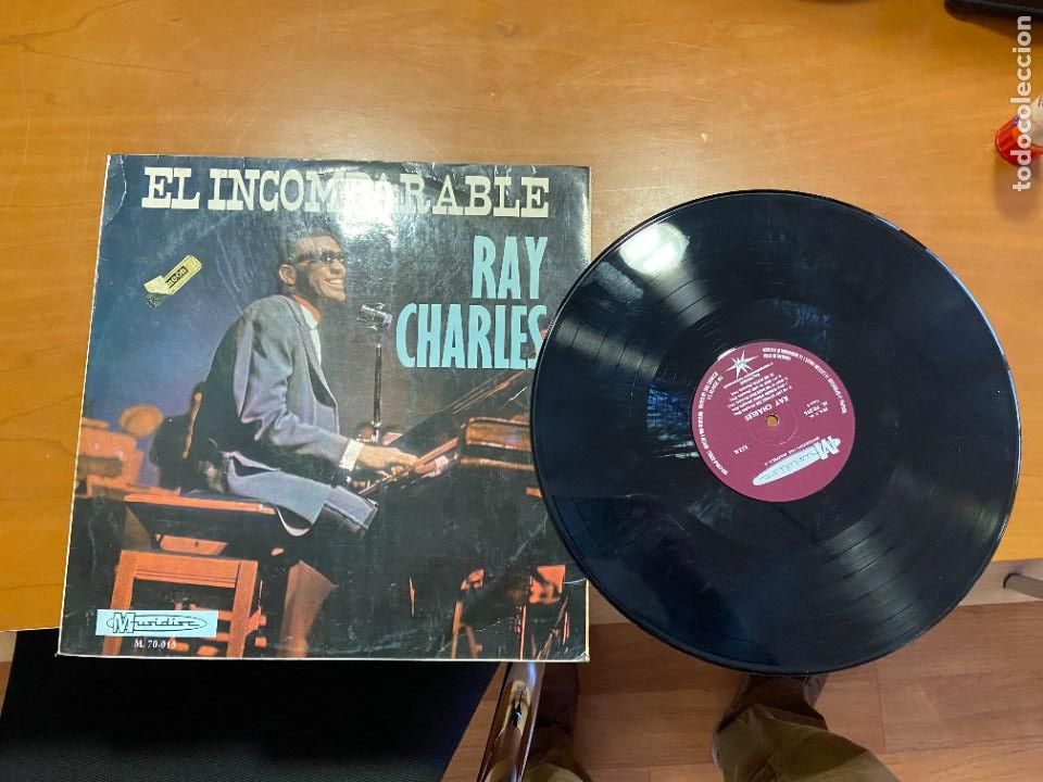 Discos de vinilo: EL INCOMPARABLE RAY CHARLES BUEN ESTADO GENERAL - Foto 1