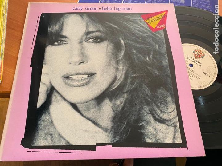 Discos de vinilo: CARLY SIMON (HELLO BIG MAN) LP 1983 (B-23) - Foto 2