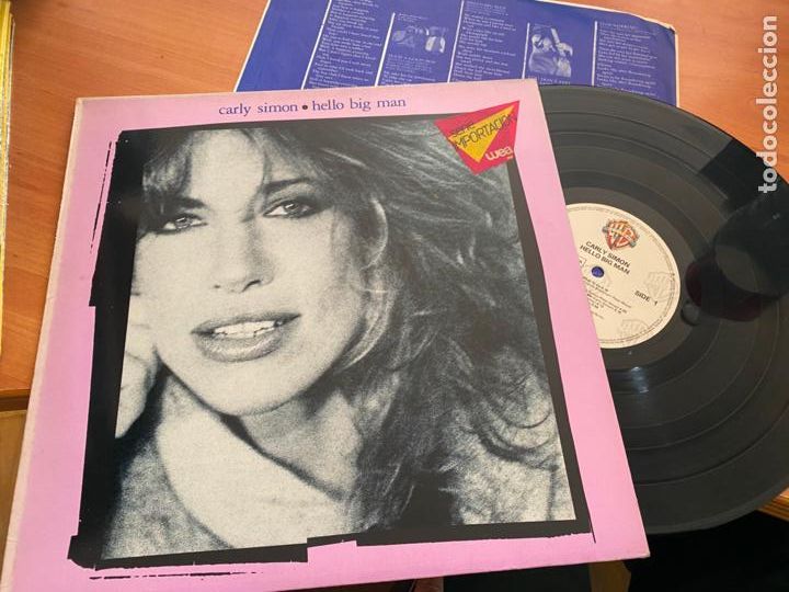 Discos de vinilo: CARLY SIMON (HELLO BIG MAN) LP 1983 (B-23) - Foto 1